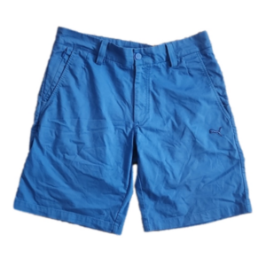 Puma Blue Flat Front Golf Shorts